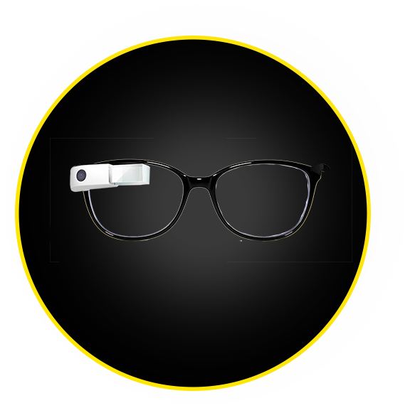 Augmented Reality Glasses - Inter Milan (576x574), Png Download