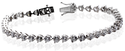 Diamond Bracelets - Bracelet (600x500), Png Download