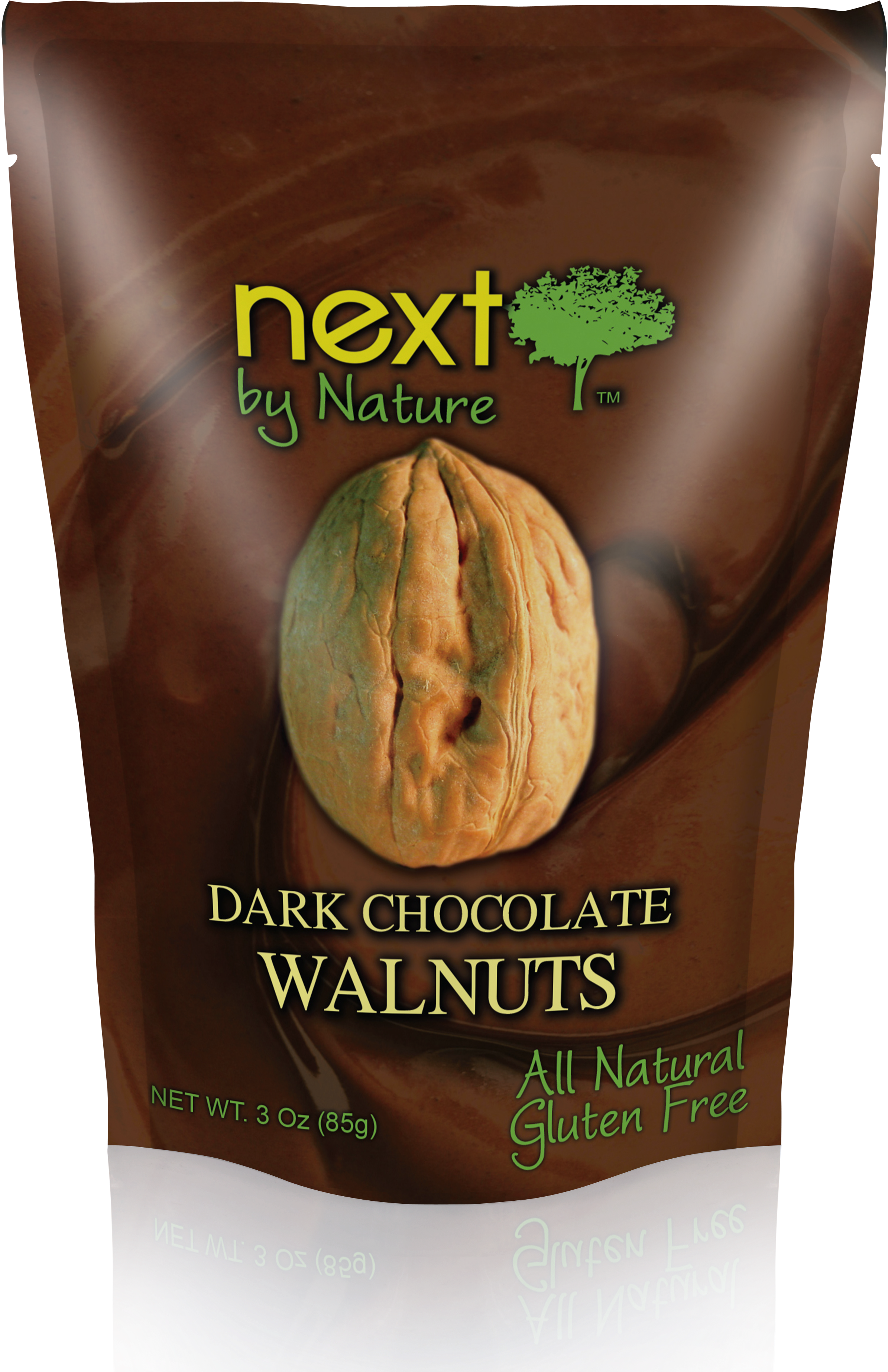 Next By Nature Dark Chocolate Covered Walnuts - Chocolate Espresso Bean Box (2456x3696), Png Download