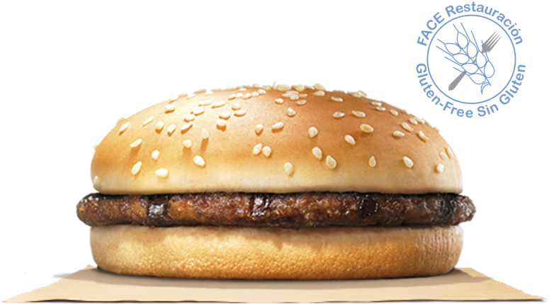 Hamburguesa Sin Gluten - Hamburguesa Sin Gluten Burger King (782x843), Png Download