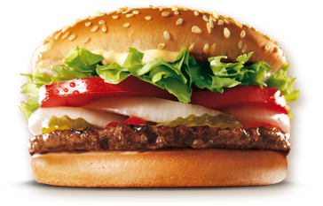 Disponemos De Una Gran Variedad De Promociones De Hamburguesas - Burger King Whopper Set (500x250), Png Download