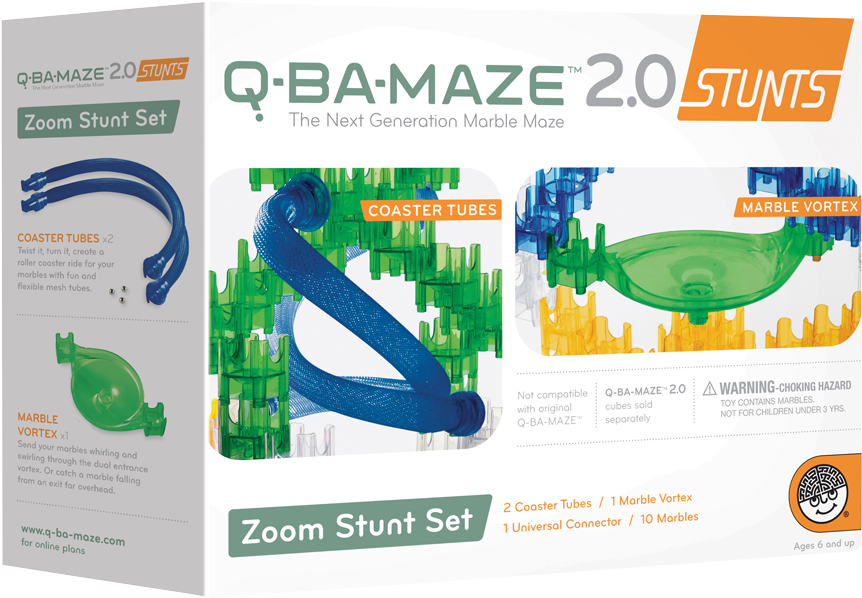 Mindware Q Ba Maze - Q-ba-maze 2.0 Zoom Set (1000x751), Png Download