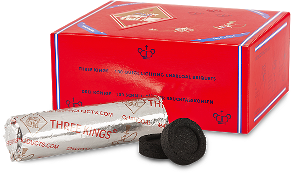 Charcoal For Incense Burning - Three Kings Coals (590x383), Png Download