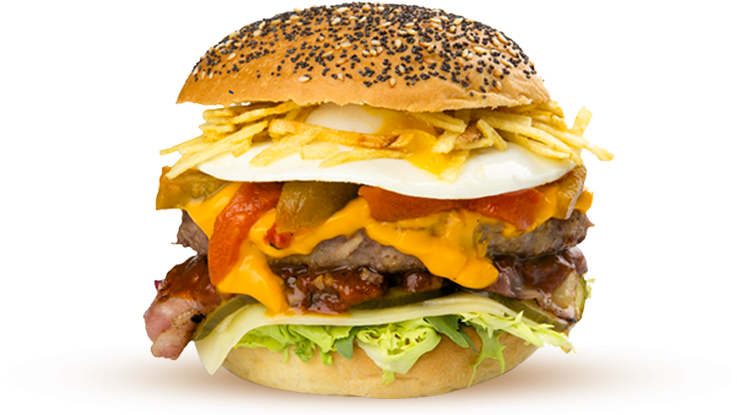 Lola - Hamburguesa Gourmet Png (748x499), Png Download