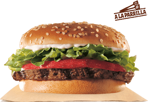 Hamburguesa Deluxe - Burger King Whopper (500x540), Png Download