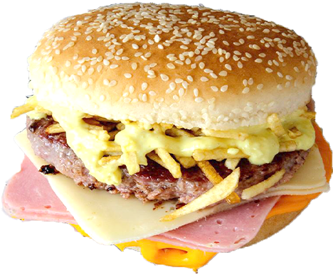 Hamburguesa-arizona - Cheeseburger (600x400), Png Download