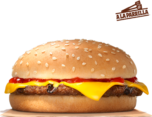 Hamburguesa Con Queso - Kids Meal Png (500x540), Png Download