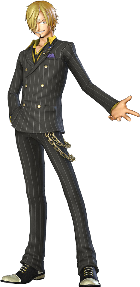 One Piece Pirate Warriors 2 Sanji - Sanji One Piece Png (538x1000), Png Download
