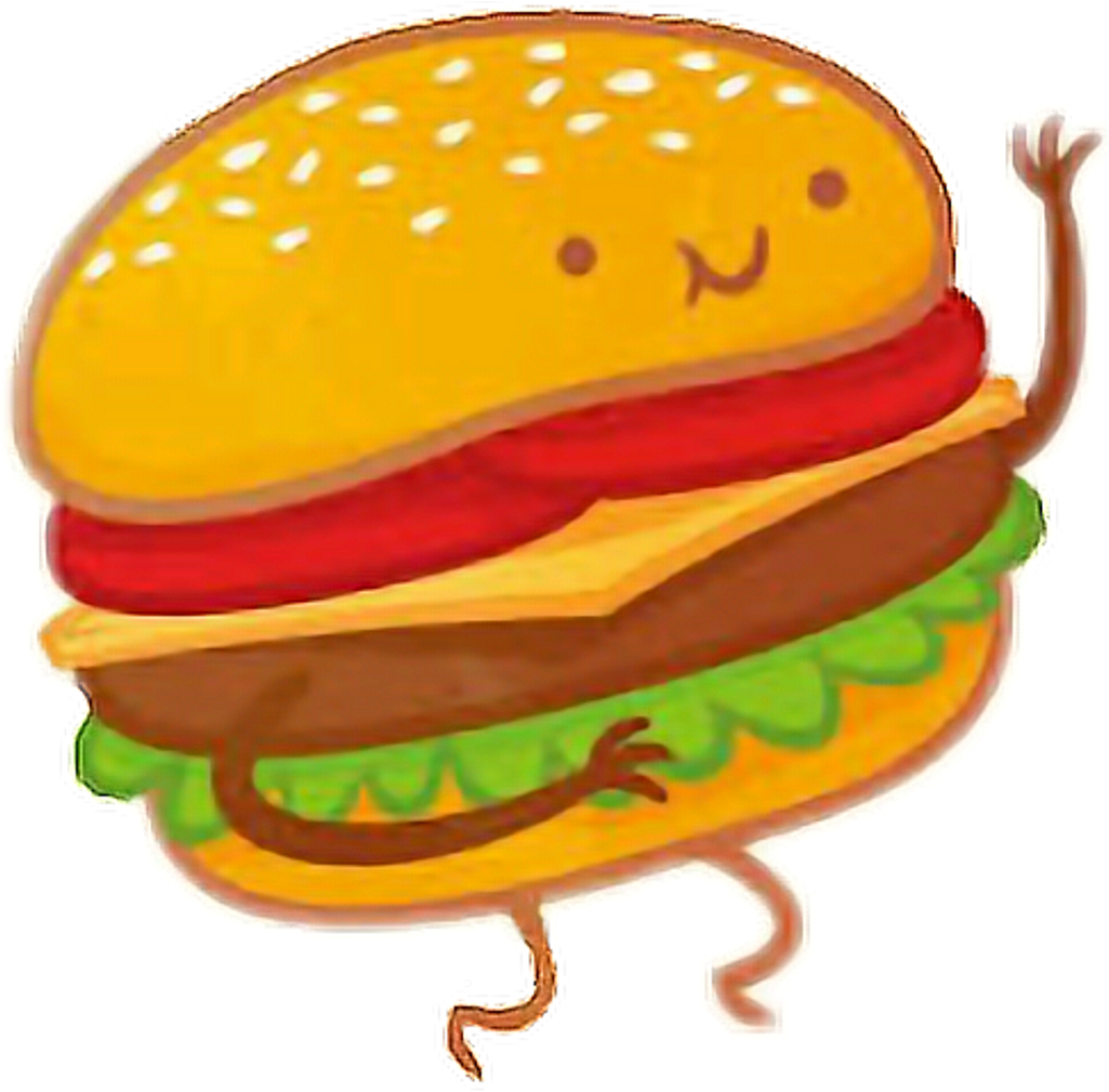 Hamburguesa Mejoresamigas Siganme Mejores Amigas - Best Friend Food (1024x1024), Png Download