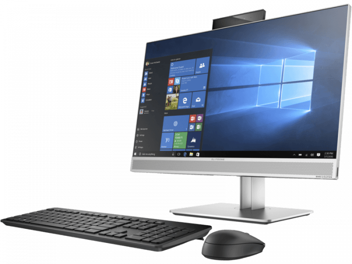 Hp Eliteone 800 G3 Touch All In One Desktop - Elite One 800 G3 (700x525), Png Download