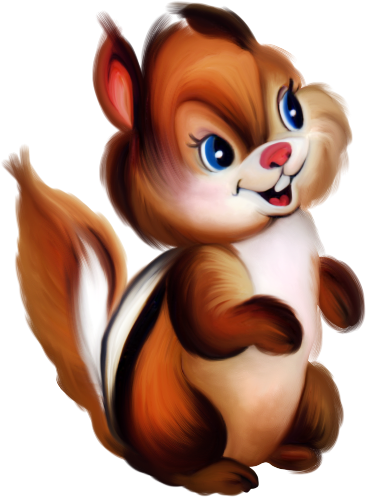 Imagenes De Animales Png - Transparent Background Chipmunk Clipart (765x1024), Png Download