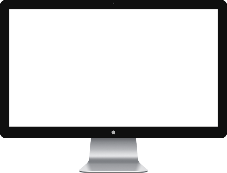 Desktop - Mac Monitor Png (796x606), Png Download