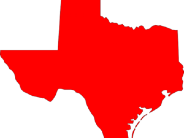 Navy Blue State Of Texas (640x480), Png Download