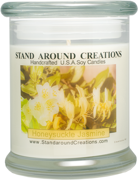 Honeysuckle / Jasmine Status 12-oz - Stand Around Creations Sheer Seduction Status 12-oz., (450x590), Png Download