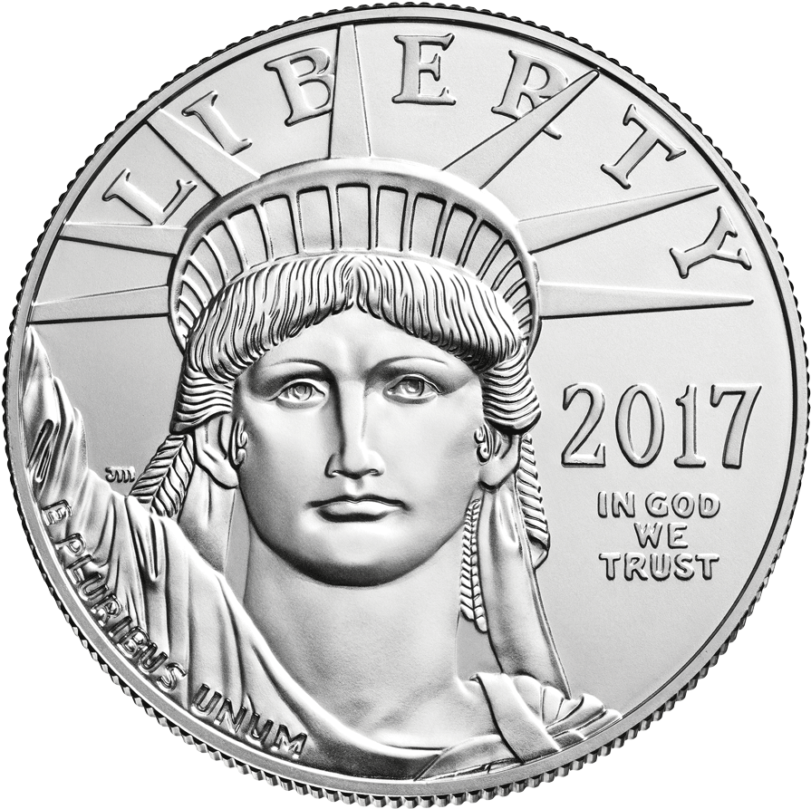 Platinum-eagle - 2018 American Platinum Eagle (900x900), Png Download
