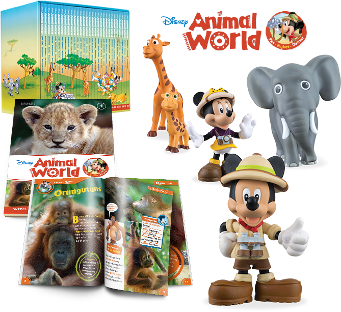 Disney Animal World - Przyjaciele Na Safari Disney (680x612), Png Download