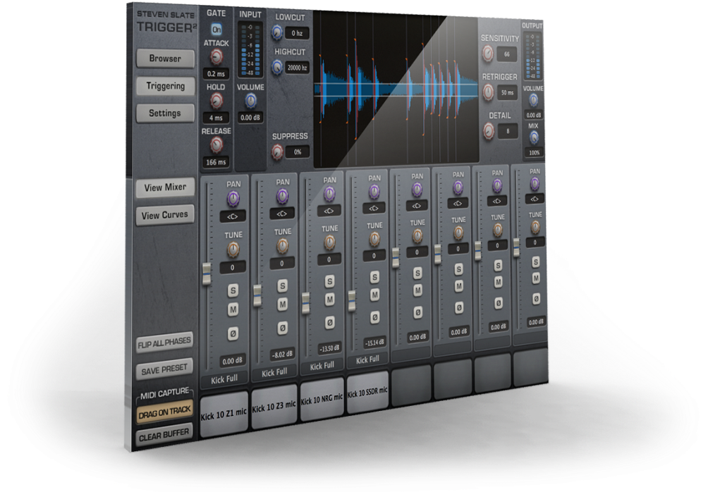 *requires An Ilok 2 Or - Slate Digital Trigger Platinum 2 (1024x712), Png Download
