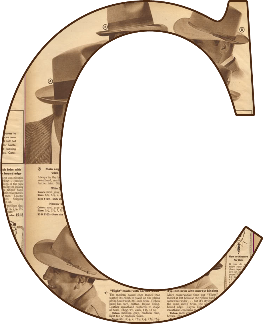 G En Letra De Periodico (1200x1200), Png Download