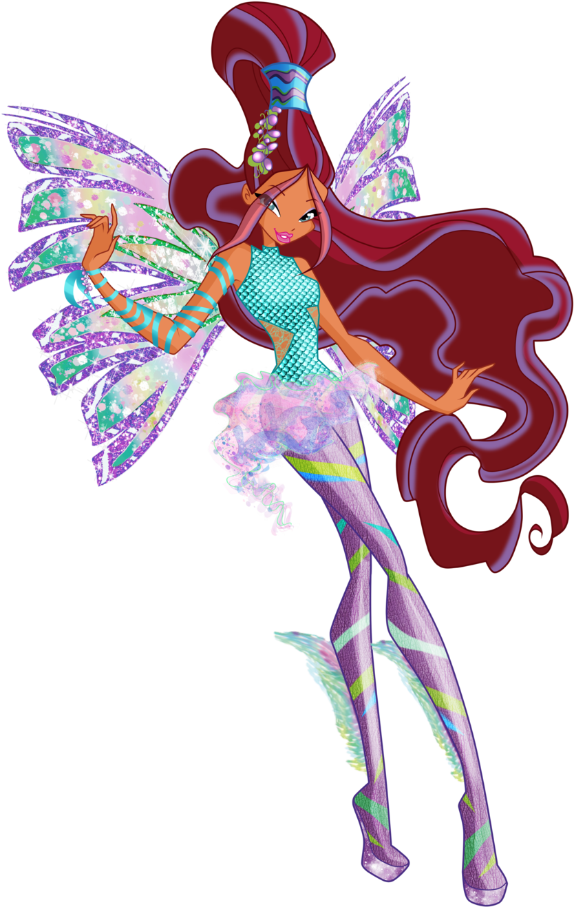 Aisha Sirenix By Bloom - Winx Club Sirenix Aisha (1024x1365), Png Download