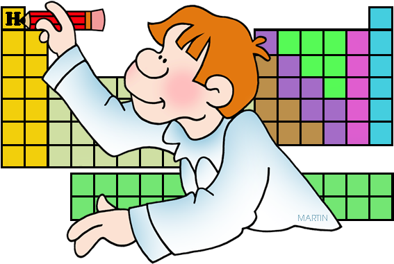 Periodic Table Clipart Icons Png - Chemistry Periodic Table Clipart (648x409), Png Download