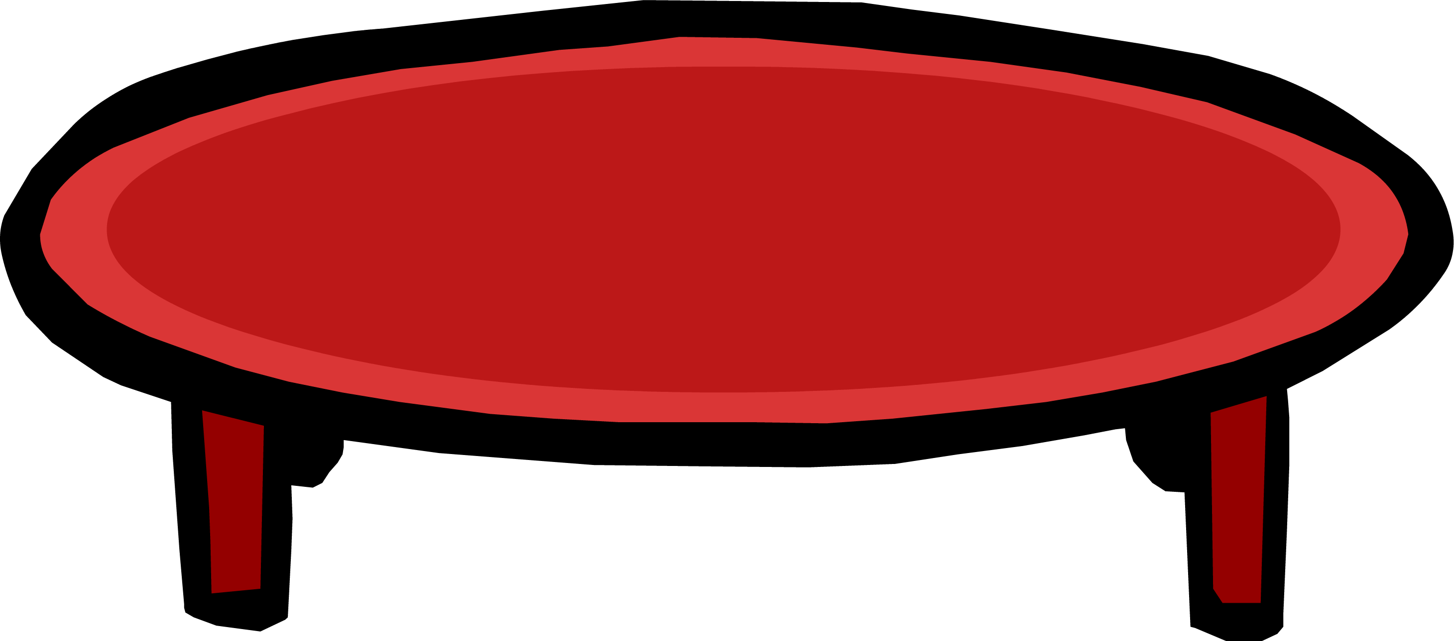 Red Coffee Rewritten Wiki Fandom Powered By - Club Penguin Table (2920x1289), Png Download