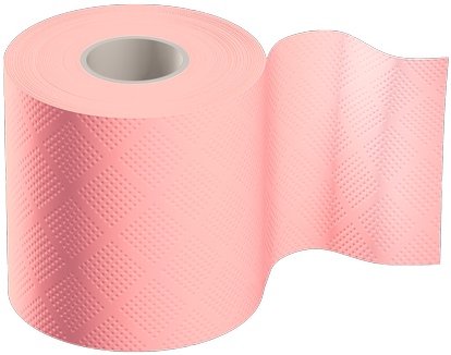 Divo Soft Yellow Color, 4 Rolls - Tissue Paper (500x438), Png Download