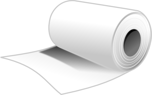 Lriches Squeakyclean Bathtissueroll - Paper Roll Png (600x376), Png Download