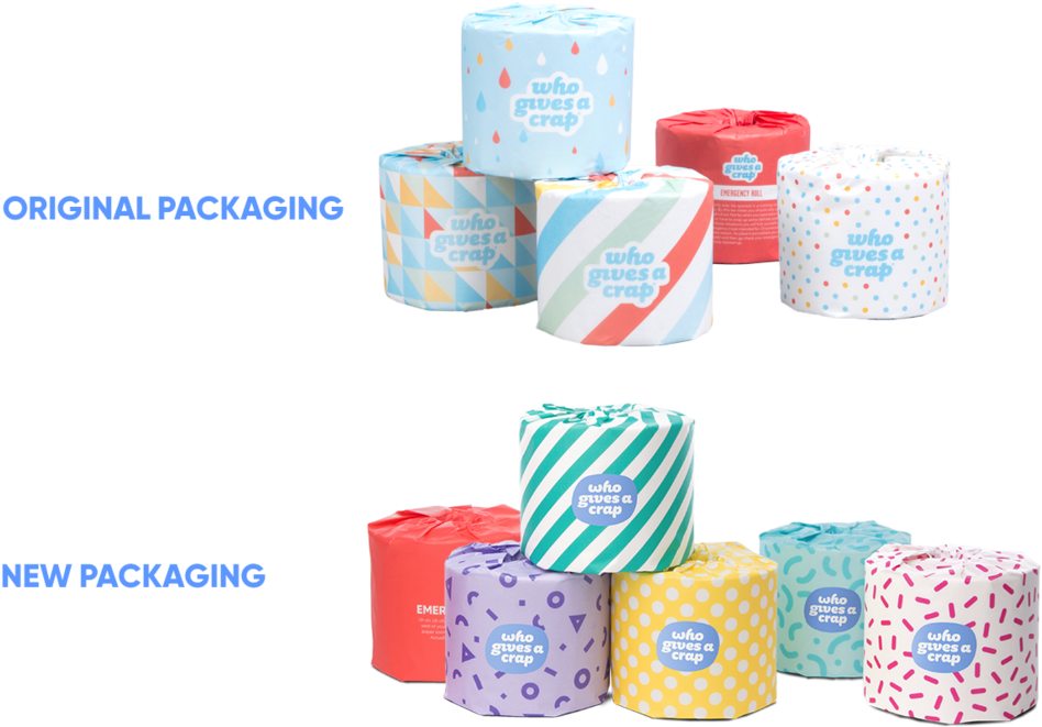 100% Recycled Toilet Paper - 100% Recycled Toilet Paper 3 Ply - 6 Pack (1024x743), Png Download