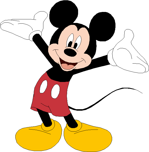 By Mollyketty Deviantart Com On Love My - Disney Giant Vinyl Wall Decal Set Mickey Mouse (631x654), Png Download