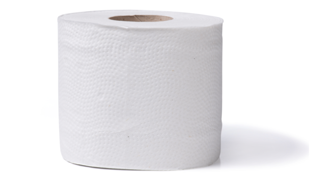 Toilet Paper, 2-ply, White - Toiletpapier Recycled 2-laags 400 Vel (640x640), Png Download