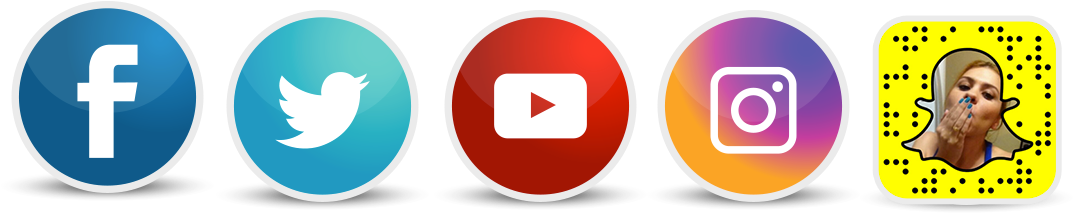 Agora Que Você Já Me Acompanha Nas Redes Sociais, Clique - Logos Redes Sociais Png (1106x255), Png Download