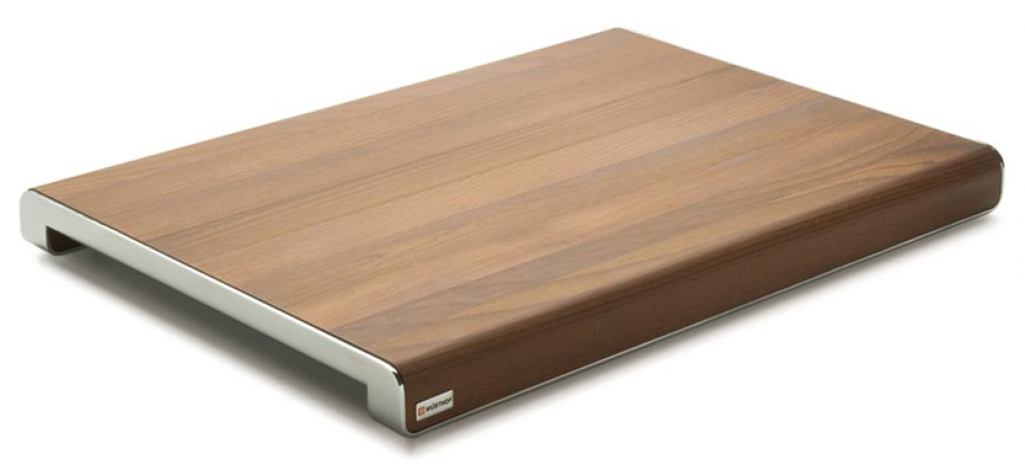Thermo Beech Cutting Board With Stainless Steel Frame - Wüsthof Cutting Board (1024x1024), Png Download