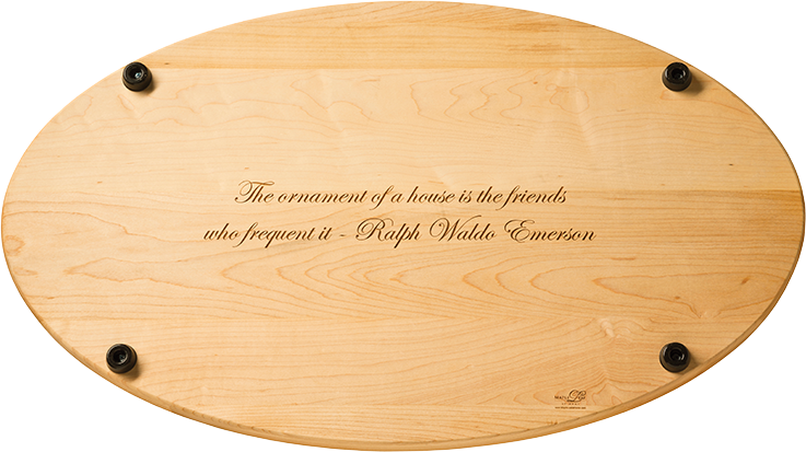 Oval Cutting Board - Cutting Board (737x413), Png Download
