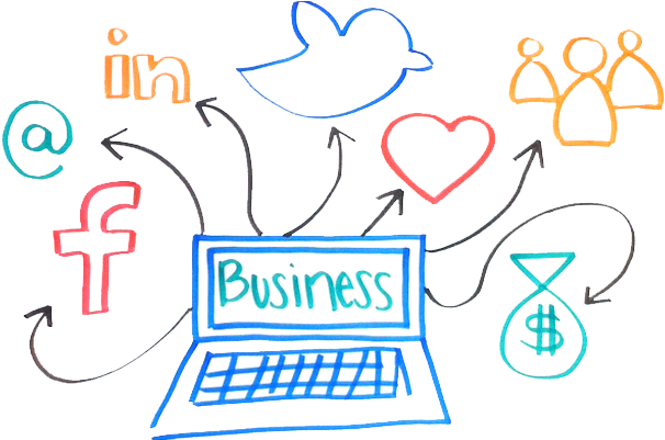 Redes Socias - Social Media Fundraising (615x400), Png Download