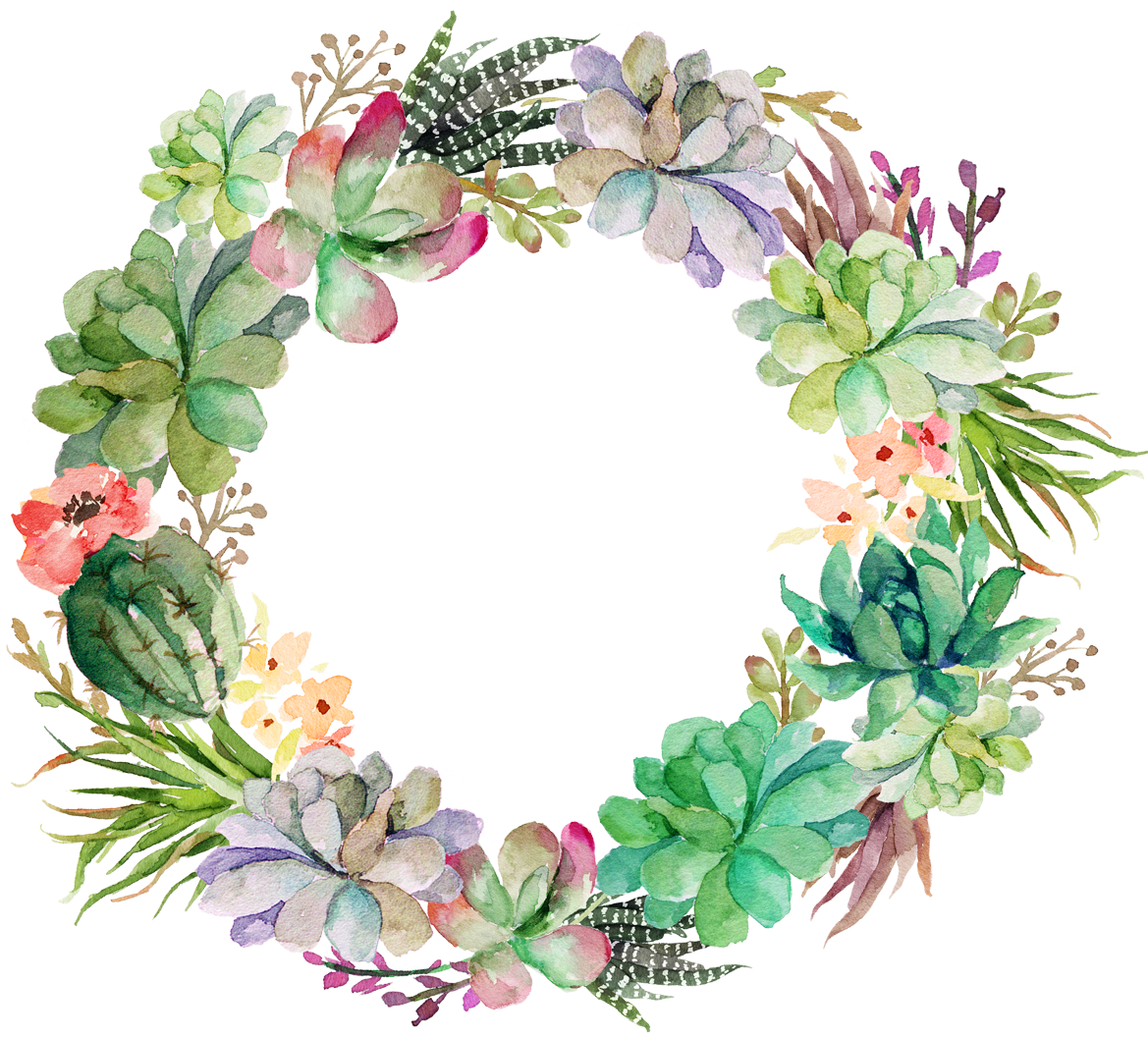 Beautifully Transprent Png Free Download Decor Flower - Succulent Let Love Grow Printable (1200x1147), Png Download