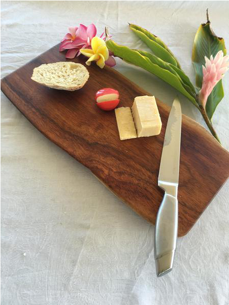 Handcrafted Koa Wood Cutting Board - Hawaii (600x600), Png Download