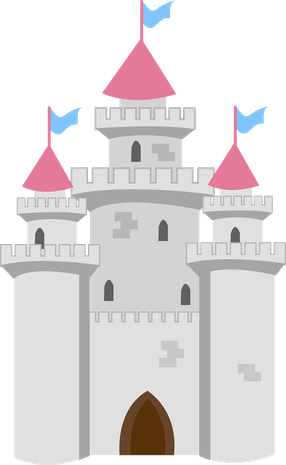 Minus Princess Castle, Princess Party, Disney Princess, - Castillos Animados De Princesas (286x465), Png Download