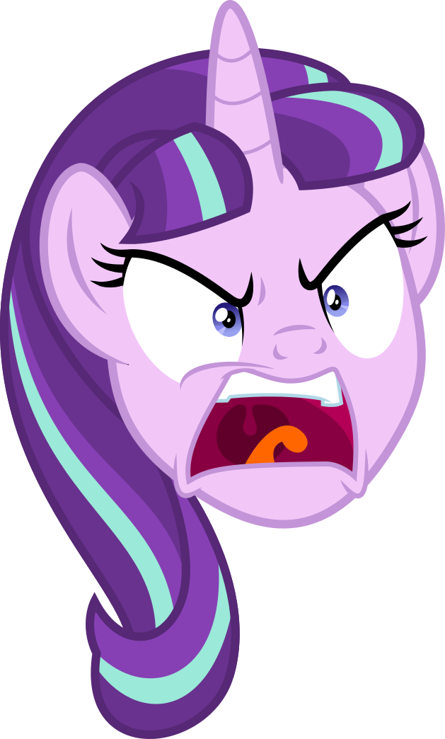 Shutterflyyay, Bust, Female, Frown, Mare, Open Mouth, - Cartoon (629x1044), Png Download