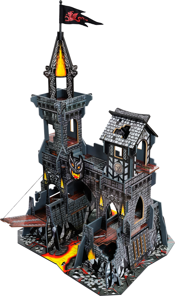 Castle Tower Of Doom, , Large - Dommedagstårnet Børn Knights (595x1004), Png Download