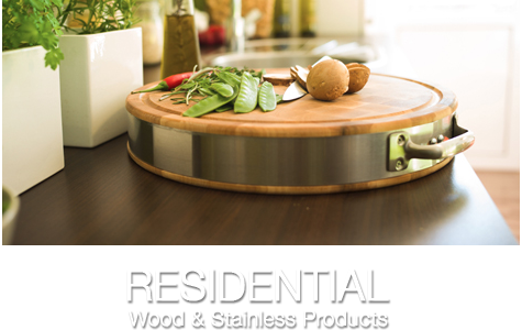Residential Wood & Stainless Products - Wood Kitchen Products (475x300), Png Download