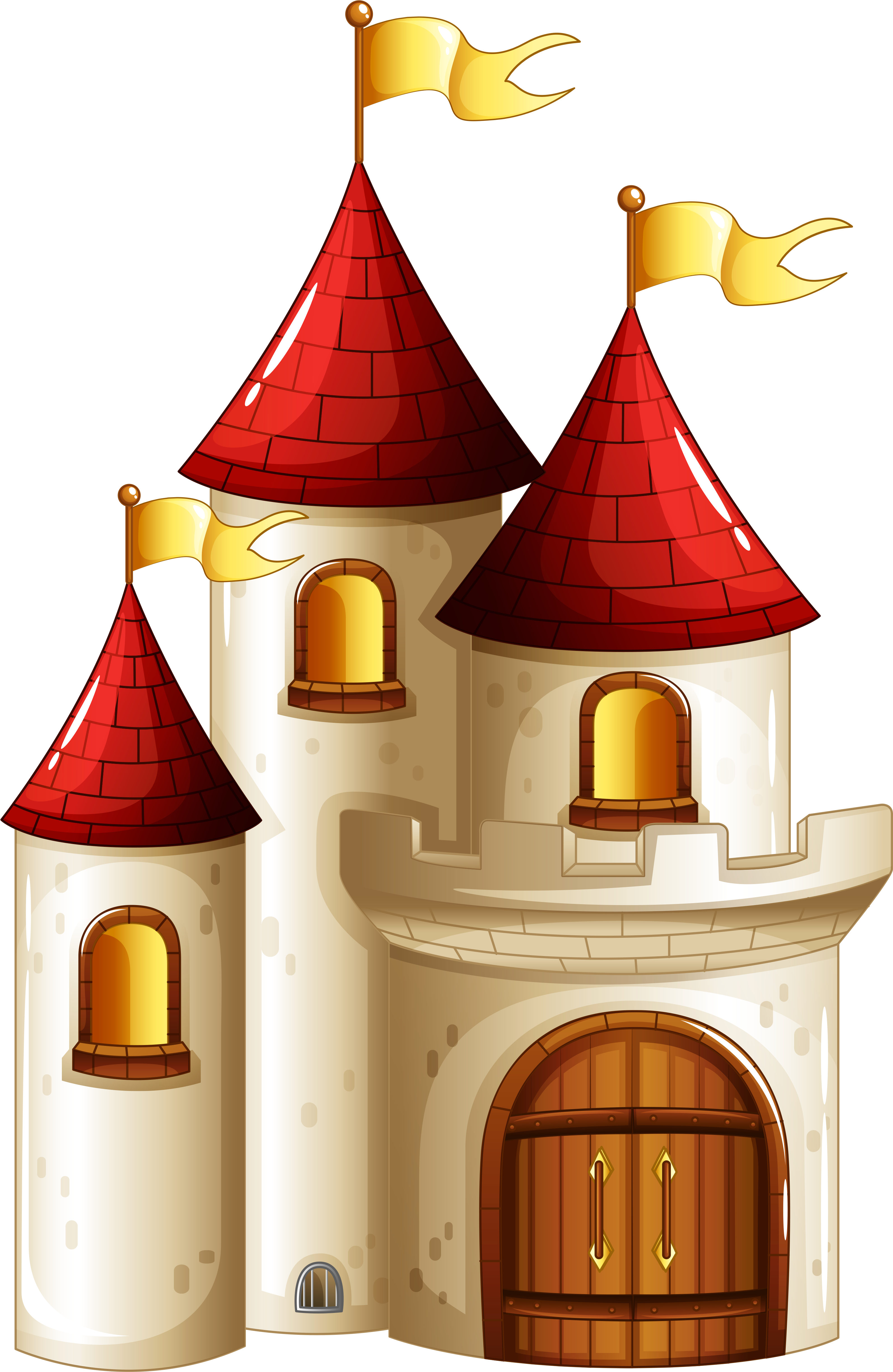 Transparent Small Castle Png - Small Castle Clipart (3320x5090), Png Download