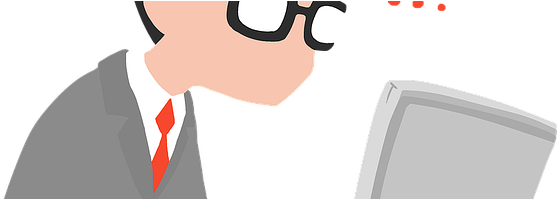 Angry Computer Guy (640x198), Png Download