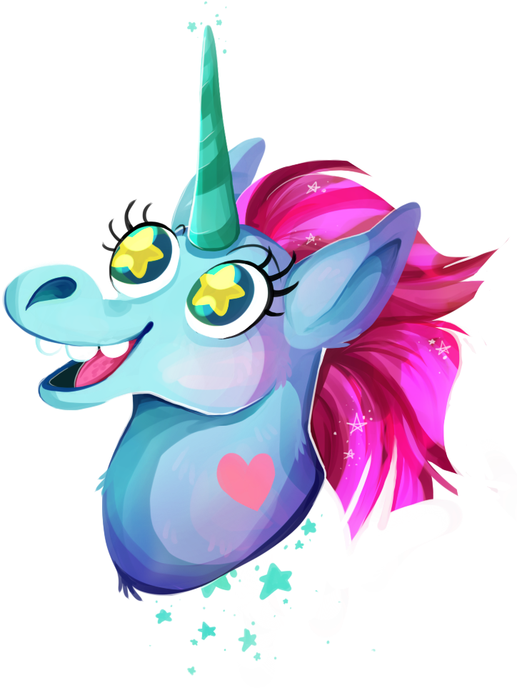 Angry Mouth Monster - Star Vs The Forces Of Evil Pony Head Fanart (750x1000), Png Download