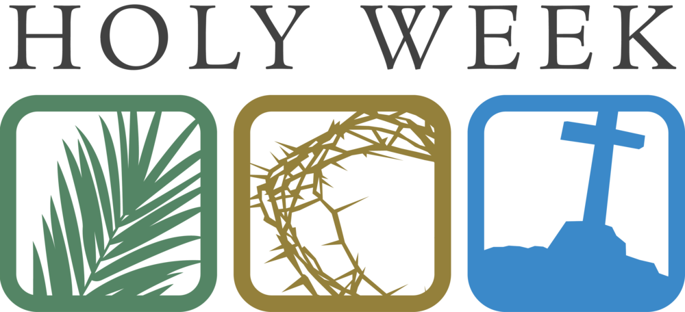 Holy Week Clip Art - Holy Week Palm Sunday 2018 (1000x456), Png Download