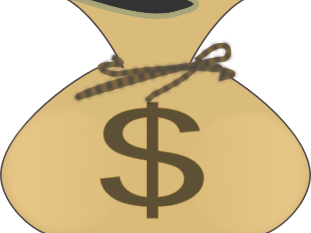 Cartoon Money Bags - Imagene De Una Bolsa De Dinero (640x480), Png Download