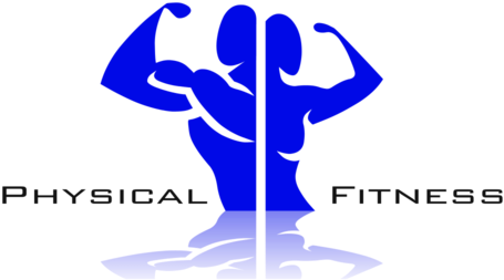 Fitness Cut Out Png - Physical Fitness Logo Design (500x500), Png Download