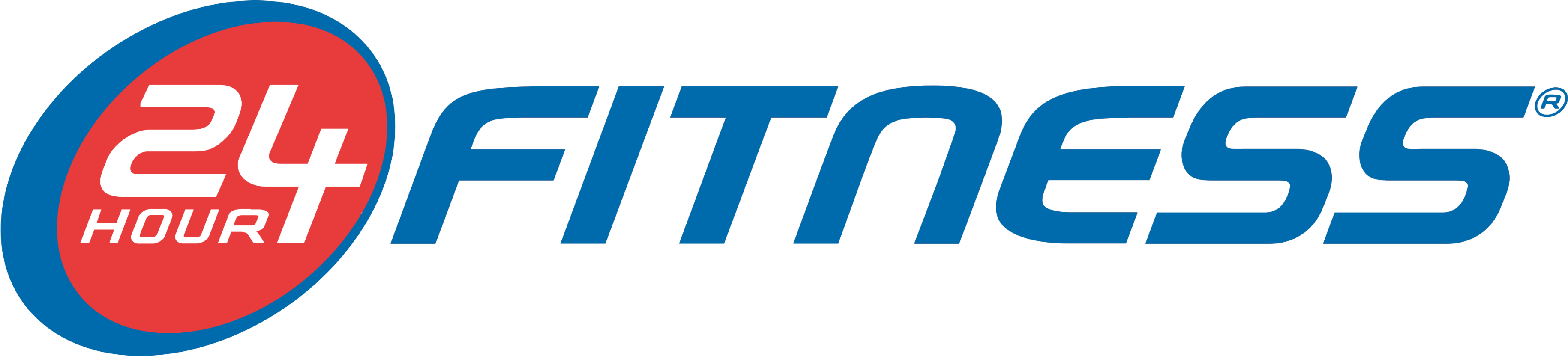 Open - 24 Hour Fitness Logo Png (2000x468), Png Download