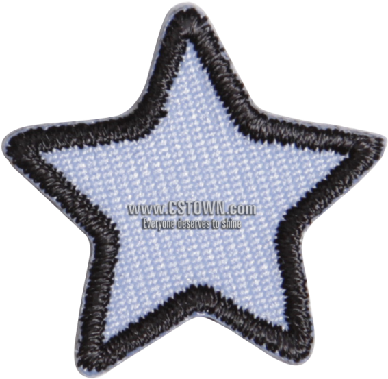 Small Star Applique Embroidery Patch For Cloth - Kurban Bayramı Ingilizce (780x780), Png Download