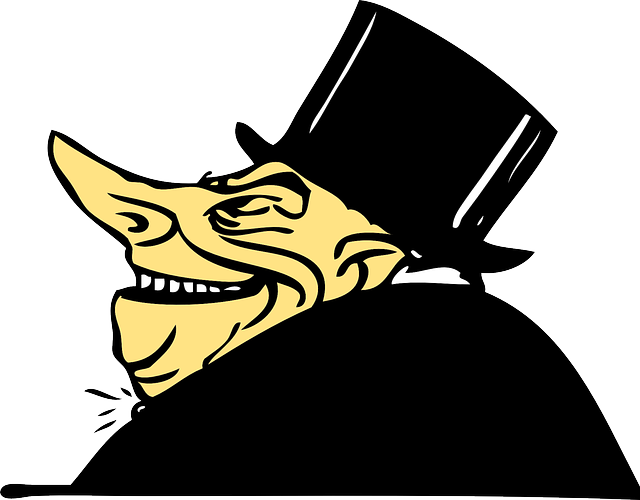 Old, People, Man, Guy, Rich, Person, Cartoon, Money - Greedy Png (640x500), Png Download