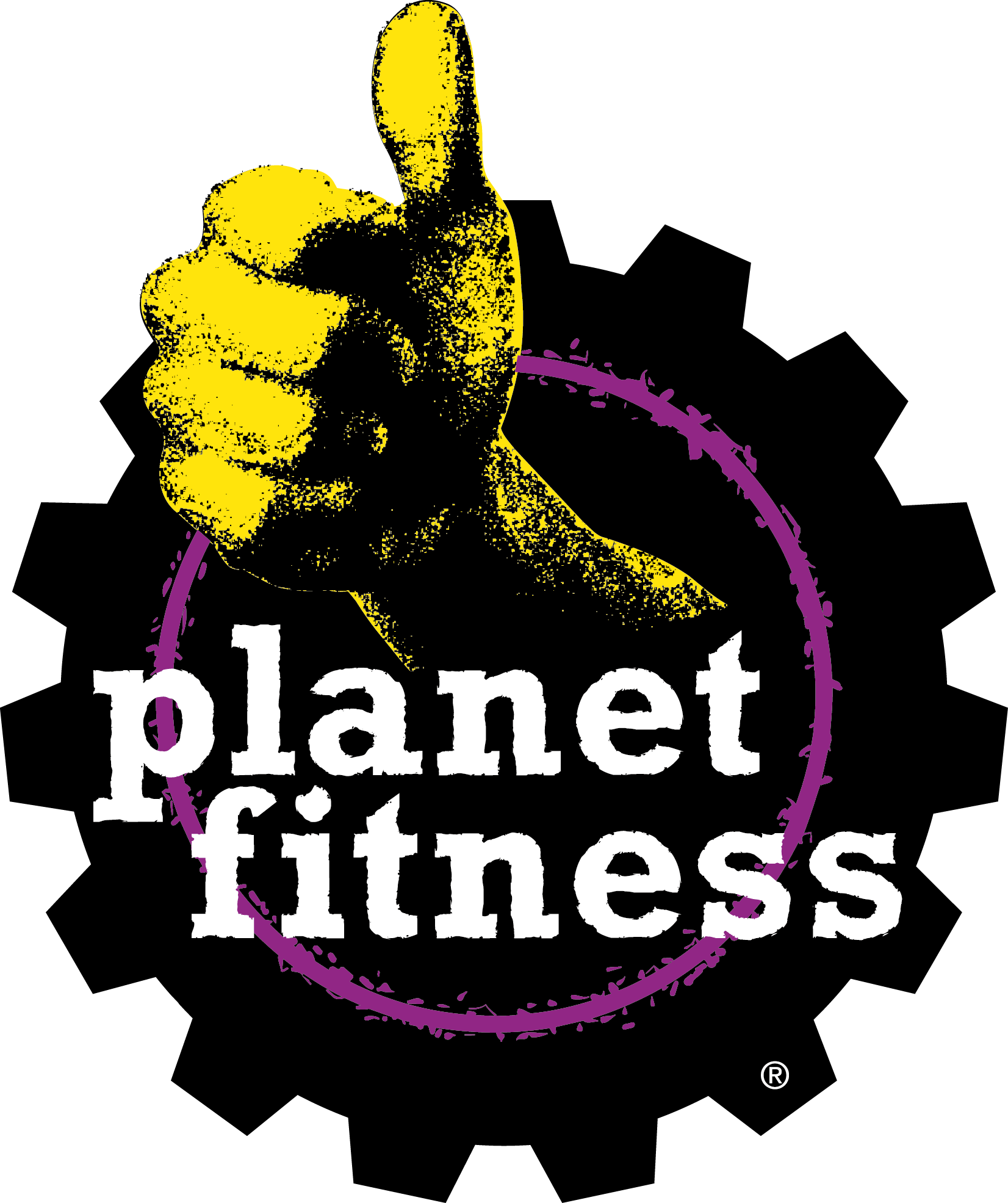 Planet Fitness Logo - Planet Fitness Inc Logo (1652x1971), Png Download